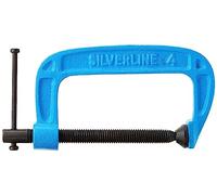 Silverline Tools Presse en C 926904 Pince de serrage légère Bleu 100 mm 3005C