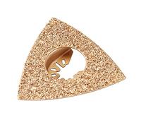 Silverline 936625 Râpe à concrétion carbure triangulaire 78 mm, Marron