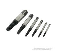 Silverline 969752 Extracteurs de vis, 6 pcs