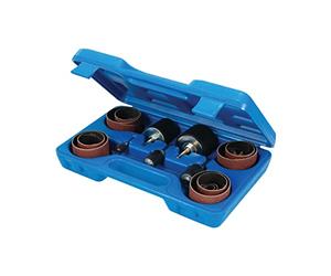 Silverline - Accessoires de ponçage au tambour, coffret 25 pcs Grain 80 (726040)