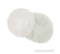 Silverline - Bonnets de polissage, paquet double