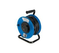 Silverline Câble Bobine 240V Debout 13A 25m 2 Prise DIY Outils