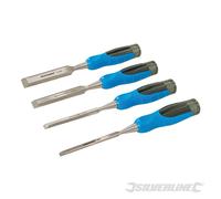 Silverline Ciseaux à bois professionnels, jeu de 4 pces 4 pces