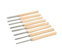 Silverline - Ciseaux pour tour à bois, 8 pcs (303159)