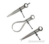 Silverline Compas et palpeur, jeu de 3 pièces 3 pièces