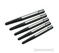 Silverline DA70 Extracteurs de vis, 5 pcs