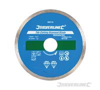 Silverline disque diamant pour carrelage 115 x 22 mm