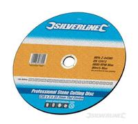 Silverline Disque plat PRO pour couper la pierre