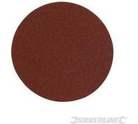 Silverline Disques abrasifs auto-agrippants, 300 mm, paquet de 10, grain 80