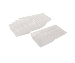Silverline Doublure de plateau à roulettes jetable, paquet de 5, 230 mm (439888)