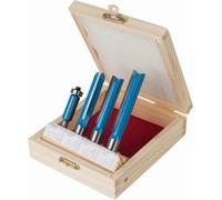 Silverline Fraises Fraises de construction de cuisine, jeu de 4 pièces 1/2 pouce / 1/4 pouce