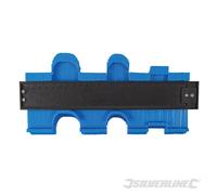 Silverline gabarit de forme en plastique 250 mm