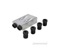 Silverline - Gabarit pour assemblage par vissage oblique 6, 8 & 10 mm