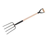 Silverline Fourche à fumier avec poignée en D 1 100 mm