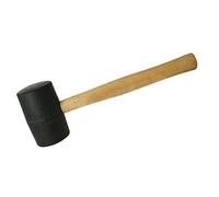 Silverline HA72 Maillet caoutchouc 450 g Noir