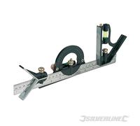 Silverline Jeu d'équerres combinées 300 mm