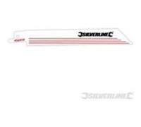 Ensemble 5 lames de scie sabre 18 TPI - Bi-métal 150 mm