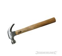 Silverline Marteau à griffes avec manche en bois dur 454 g