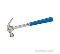 Silverline - Marteau à griffes avec manche en tube d'acier
