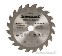 Silverline Mini-lame de scie en carbure Diamètre : 85mm Perçage:10mm 20 dents Silverline NOUVEAU