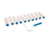 Silverline Monture pour rouleau avec 10 manchons 254 mm