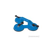 Silverline Tools Ventouse de pare-brise 868582 – Triple – Bleu