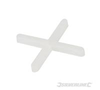 Silverline 291406 Lot de 1000 Croisillons de carreleur 2 mm