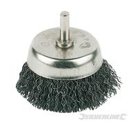 Silverline PB03 Brosse à douilles, acier ondulé