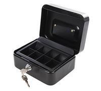 Silverline Tools - Petite caisse métallique à serrure 165 x 128 x 80 mm (795764)