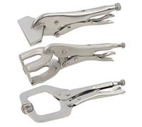 Silverline Pinces de soudage, 3 pcs 3 pcs