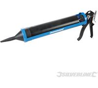 SILVERLINE Pistolet à joints Seringue à mortier Silicone Seringue acrylique Accessoires pour presse à plâtre