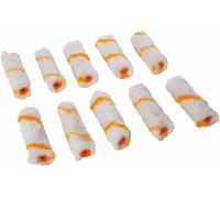 Silverline Rouleaux / - accessoires Mini-rouleaux à peinture, 100 mm, paquet de 10. Pour Dispersionsfarbe