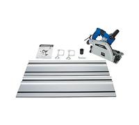 Silverline - Scie circulaire plongeante avec rail de guidage 1 200 W 1 200 W (624327) - Multicolore