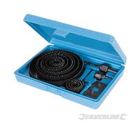 Silverline - Scies cloches, jeu de 16 pièces