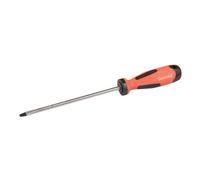 Silverline SD73 Tournevis plat, pointe évasée, manche caoutchouté 6 x 150 mm