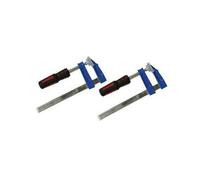 Silverline Serre-Joint-F Set 2pce 150 x 50mm Travail Bois Outil Bricolage