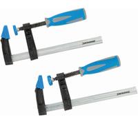 Silverline Serre-joints Serre-joints à vis, paquet double 150 x 50 mm