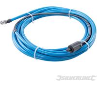 Silverline - Spirale de nettoyage de tuyaux avec entraînement par perceuse
