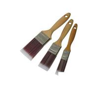 Silverline Synthétique Brosse Set 3pce Décoration Outil Bricolage