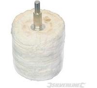 SILVERLINE Tampon de polissage cylindrique - Coton doux G