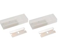 Silverline Tools 589248 Single-edge Lame de Rasoir, Argent, 38 mm (Lot de 2)