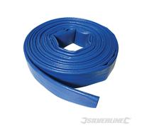 Silverline Tuyau de vidange, plat 10 m x 32 mm