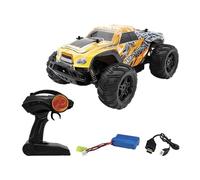 Voiture télécommandée 4X4 MONSTER WARRIOR - SILVERLIT - 4SPEED - Noir et jaune