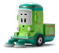 Silverlit Cleany - Véhicules de Jouet en métal - Noir, Vert, Citron, Orange, Blanc, métal, Robocar Poli, Cleany, intérieur/extérieur, 3 Ans