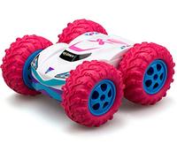 Silverlit- EXOST 360 Cross Rose Voiture télécommandée Tout-Terrain rose-360 Conduite sur 2 Faces-Franchis Les Obstacles Jouet idéal pour Fille-Cadeau Enfant, 20260, NC