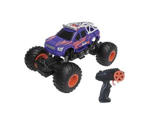 Silverlit - Exost - Mud Monster 1/16 Voiture Télécommandée Monster Truck - RC Enfant 2.4 GHz - Gros Pneus Tout-Terrain - Véhicule Radiocommandé Rechargeable