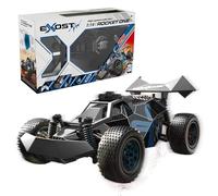 SilverLit Exost Pro Rocket One Voiture télécommandée haute vitesse 25 km/h avec lumières LED, direction professionnelle et suspension complète batterie rechargeable 7,4 V pour enfants et adultes à