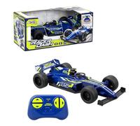Silverlit Exost Racer Dash - Voiture Télécommandée 1:20 - Bleu & Jaune - 12 km/h - Télécommande 2,4 GHz - A partir de 5 Ans