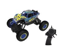 Silverlit - Exost - Storm Rider Voiture Télécommandée Crawler - RC Enfant 2.4 GHz - Véhicule Radiocommandé Tout-Terrain - Suspensions & Gros Pneus - Rechargeable
