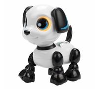 Silverlit Germany Robo Heads Up | Premier animal de compagnie robotique | Chiot ou licorne | Marche en avant et en arrière | Yeux LED lumineux et bruits d'animaux mignons | Garçons et filles à partir